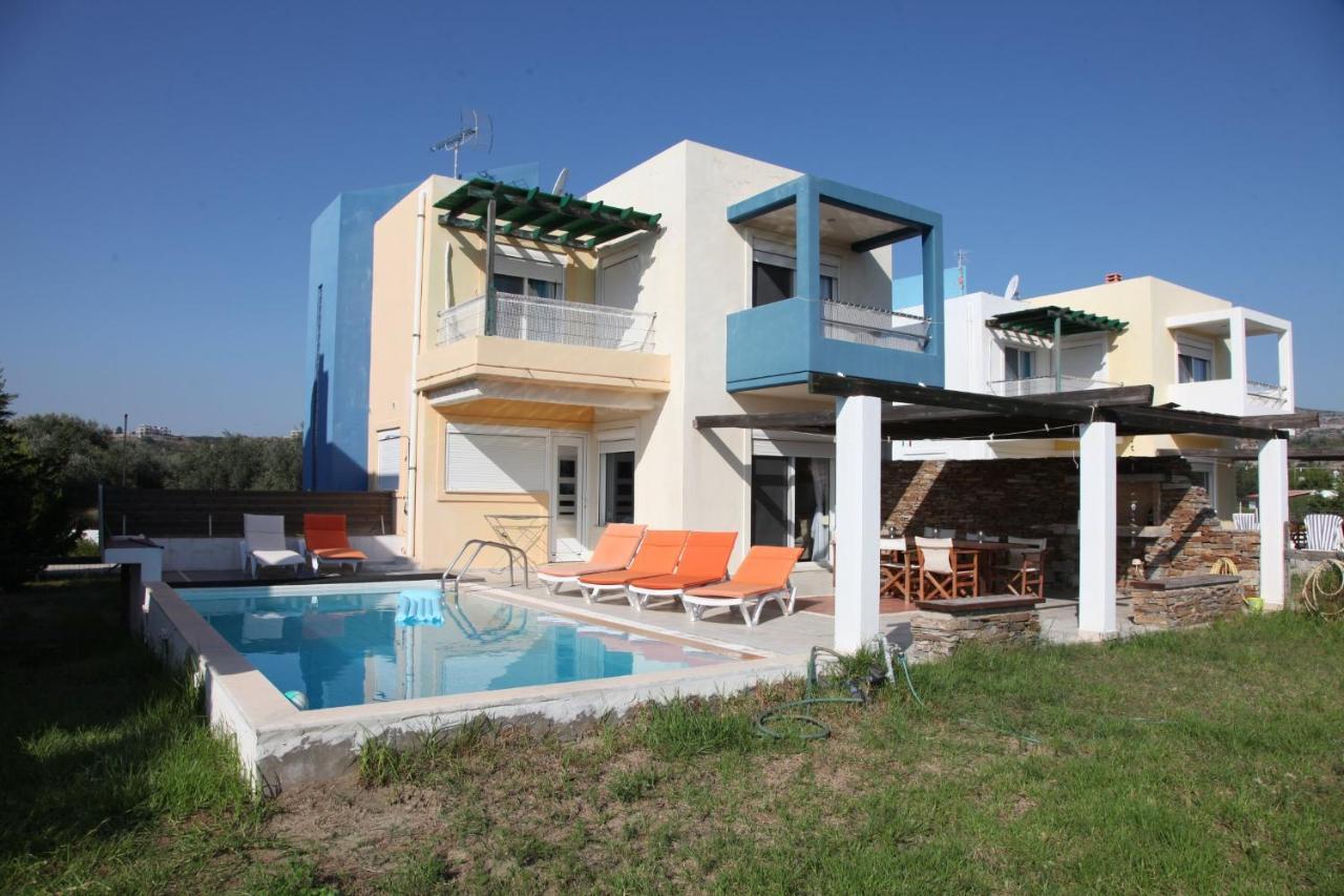 Afroditi-Villa-3, Private Pool, Sea And Golf Afantou Exterior photo