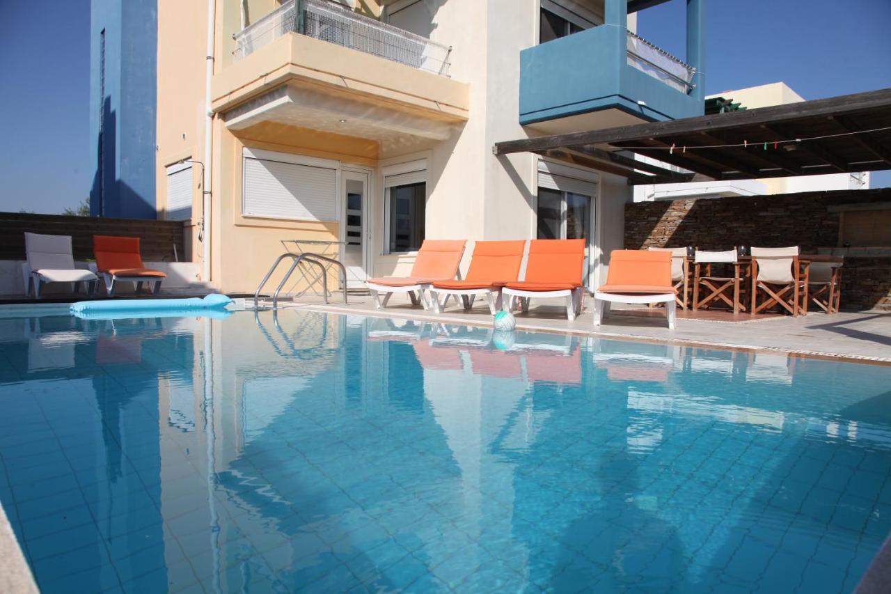 Afroditi-Villa-3, Private Pool, Sea And Golf Afantou Exterior photo